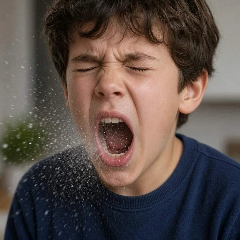 Kid sneezing - winter is coming are you ready?