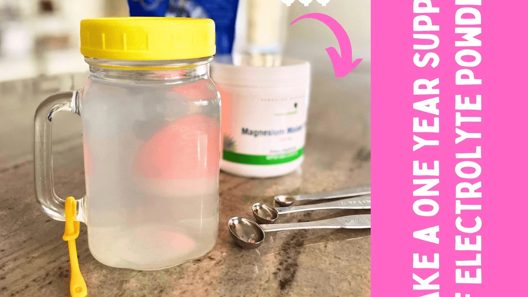How to Make Your Own Electrolyte Powder