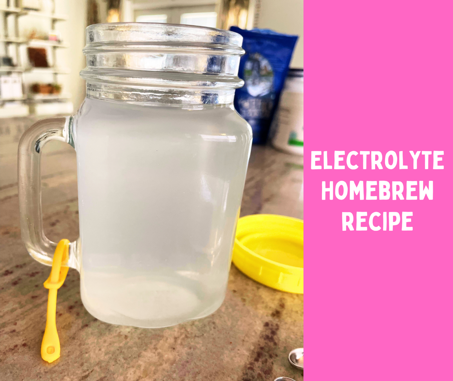 How to Make Your Own Electrolyte Powder
