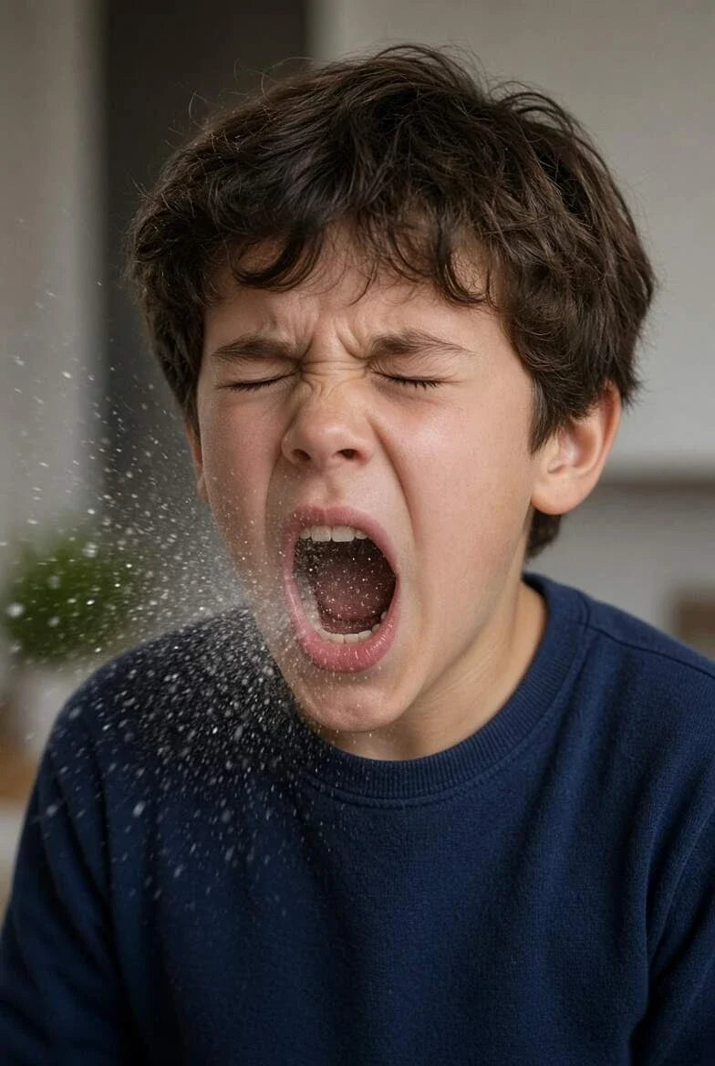 Kid sneezing - winter is coming are you ready?