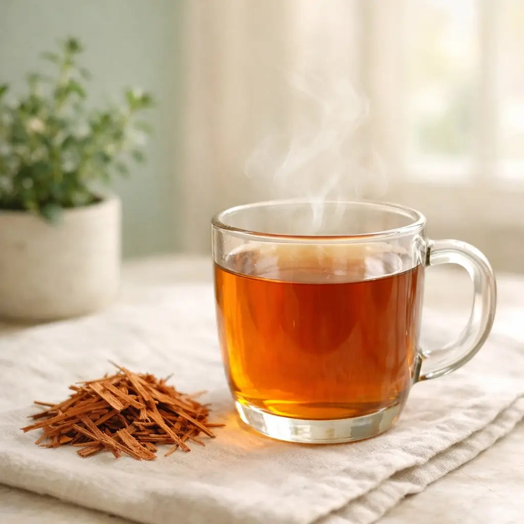 Taheebo tea Pau d'Arco good for acid reflux