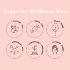 Taheebo Wellness Tea is caffeine-free, sugar-free, plant-based, antioxidant-rich.